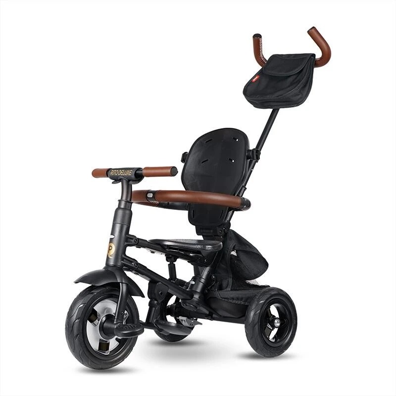 BEBESIT Triciclo Plegable RITO DELUXE Qplay Negro