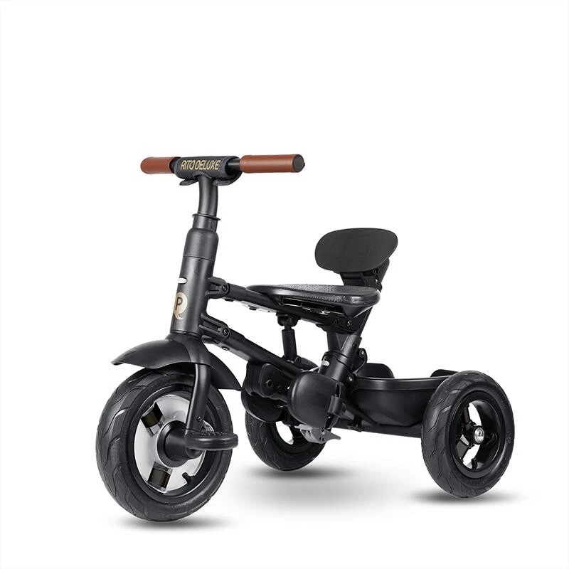 BEBESIT Triciclo Plegable RITO DELUXE Qplay Negro