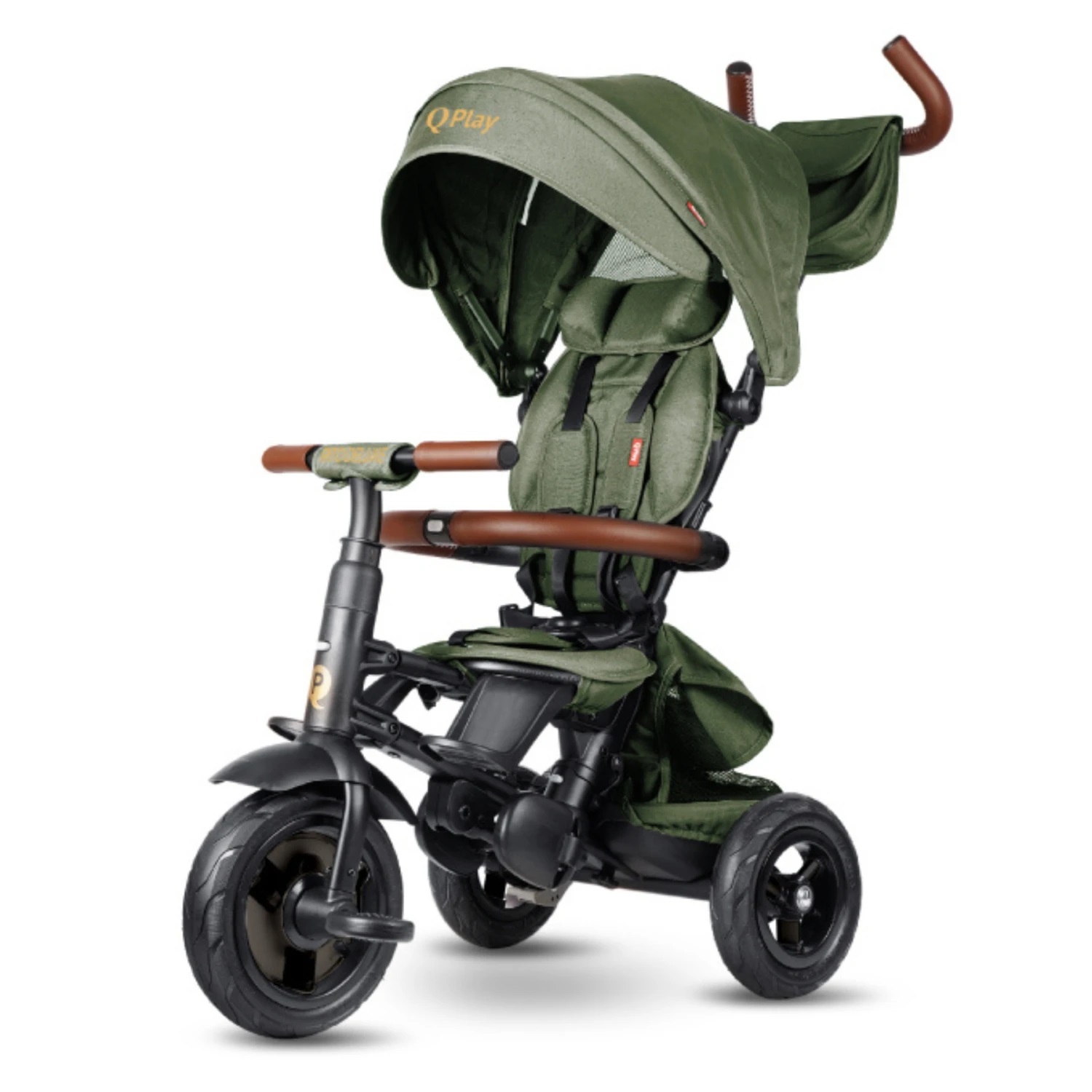 Triciclo Plegable RITO DELUXE Qplay Verde