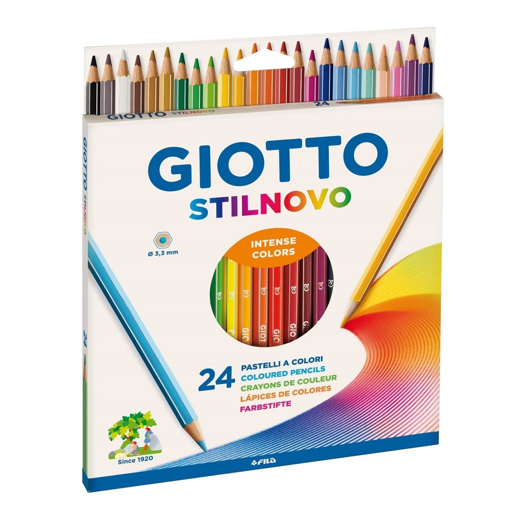 Giotto Lápiz Colores Stilnovo Aqcua x24